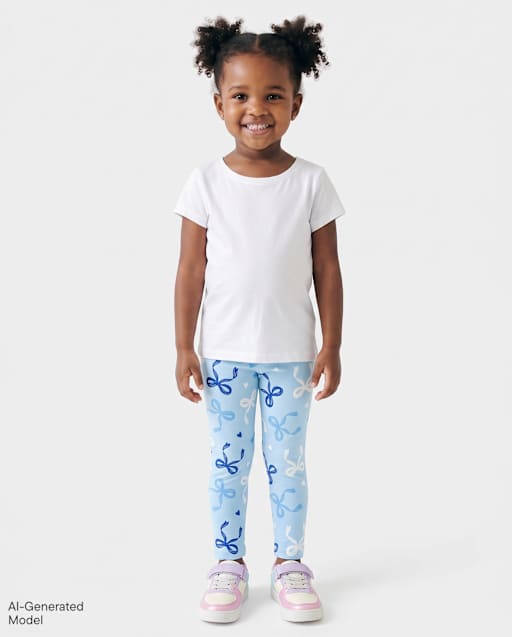 Baby And Toddler Girls Print Leggings