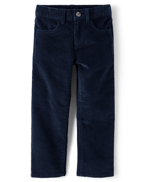 Boys Corduroy Straight Pants
