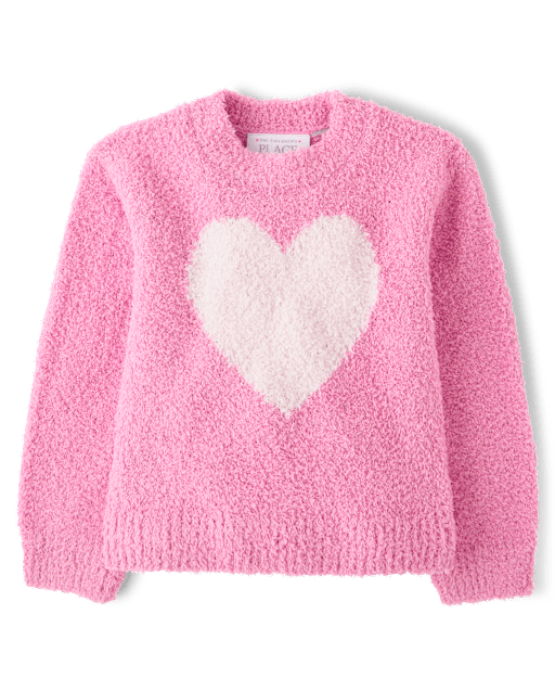 Toddler Girls Intarsia Sweater