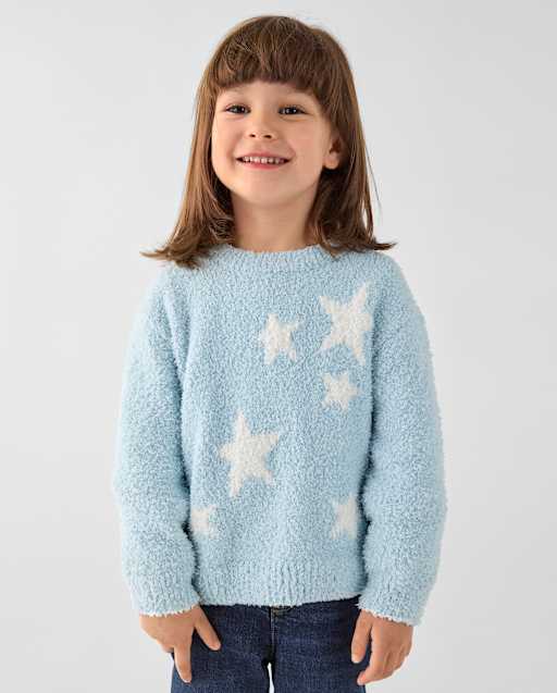 Toddler Girls Intarsia Sweater