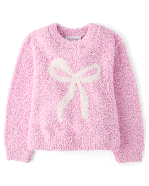 Toddler Girls Intarsia Sweater
