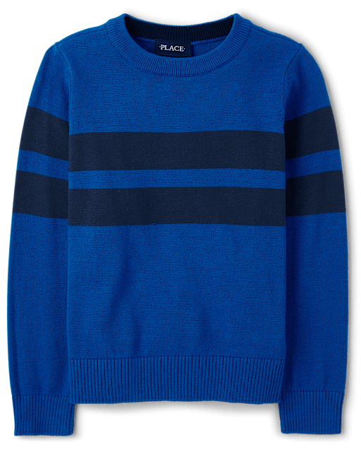 \Pull rayé colorblock pour garçon\