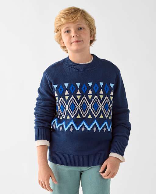 Boys Fairisle Sweater
