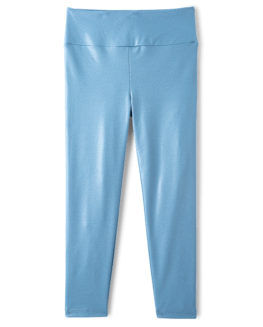 Girls High Shine Leggings