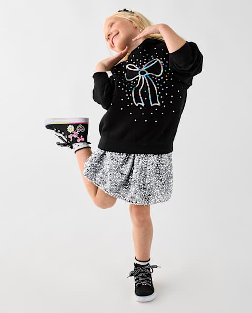 Girls Sequin Skirt