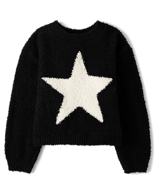 Girls Embellished Sweater