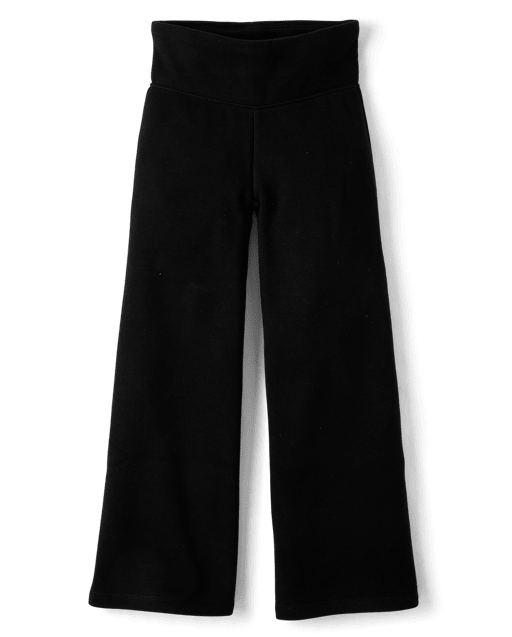 Girls Winter Warm Wide Leg Leggings