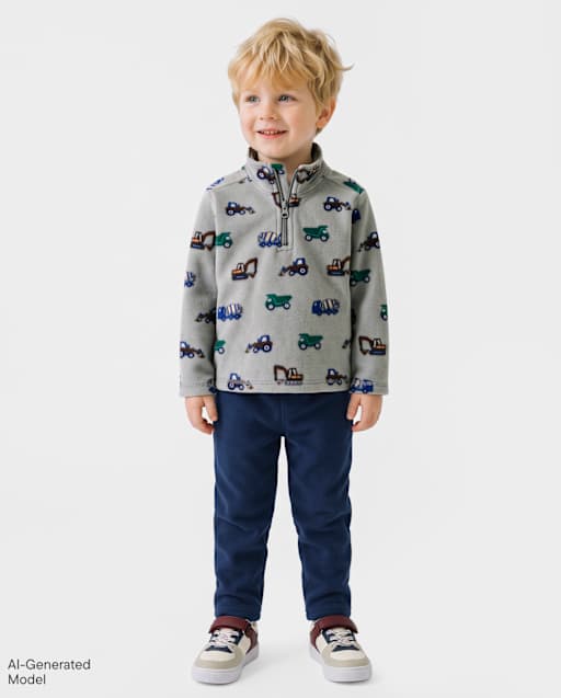 Toddler Boys Microfleece Sweatpants