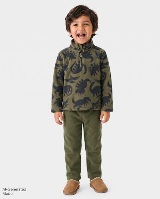 Toddler Boys Microfleece Sweatpants