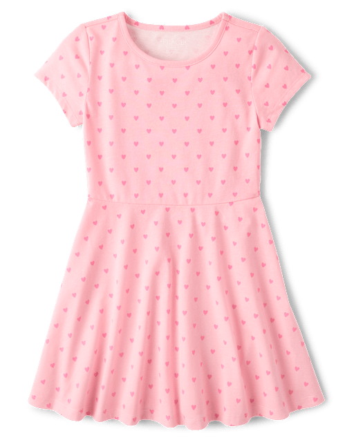 Girls Print Everyday Dress