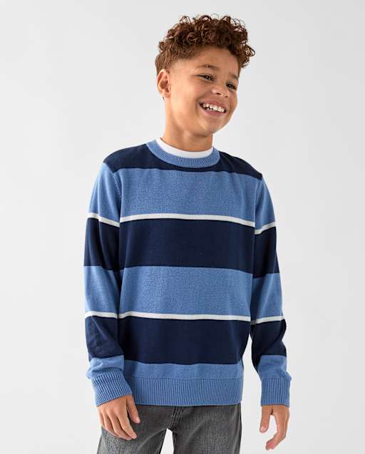 Boys Striped Sweater
