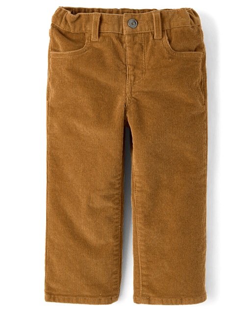 Baby And Toddler Boys Corduroy Straight Pants