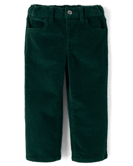 Baby And Toddler Boys Corduroy Straight Pants