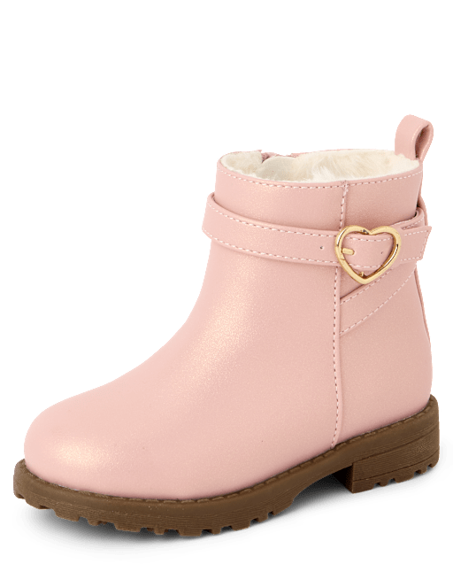 Toddler Girls Shimmer Buckle Boots