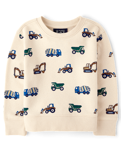 Toddler Boys Print Premium Fleece Sweatshirt