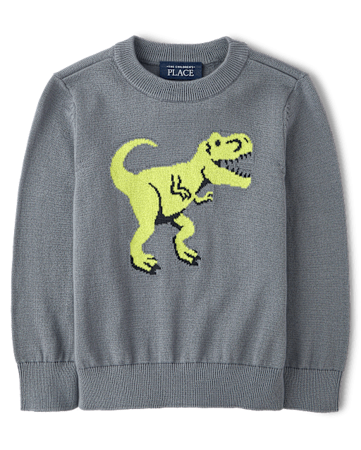 Toddler Boys Intarsia Sweater