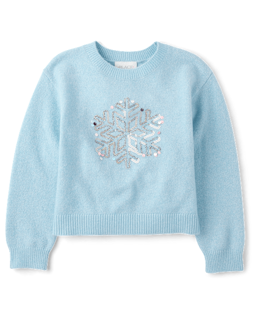 Girls Embellished Icon Sweater