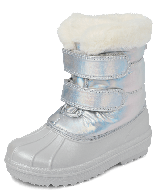 Boys Colorblock Lace Up All Weather Boots