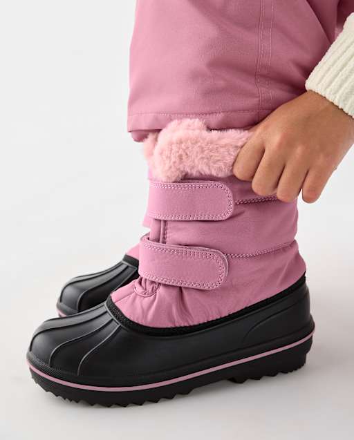 Girls Lace Up All Weather Boots