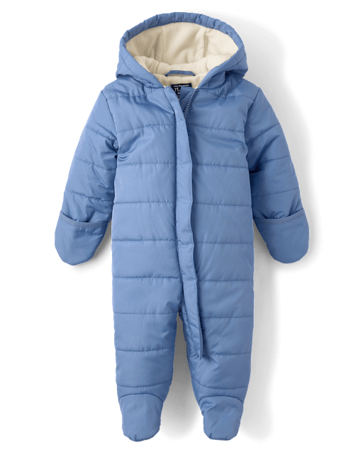 Baby Boys Microfleece Lined Snowsuit