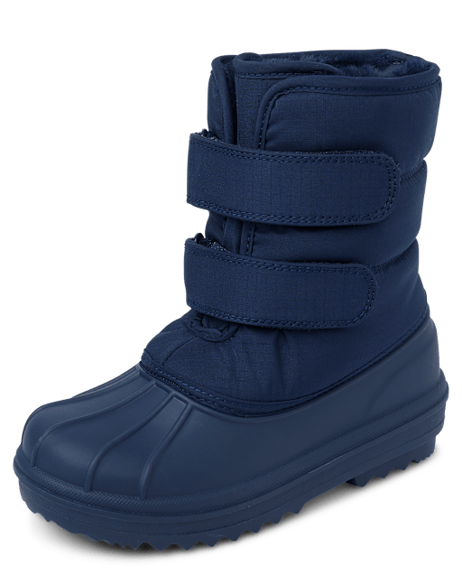 Boys Faux Fur Lined All Weather Boots