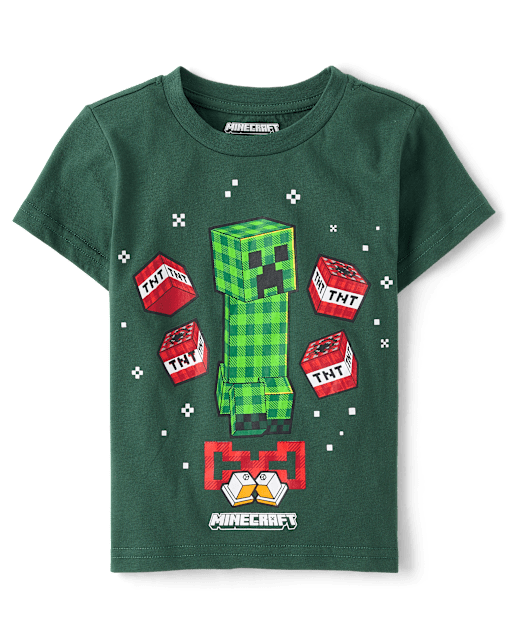 Boys Minecraft™ Christmas Graphic Tee