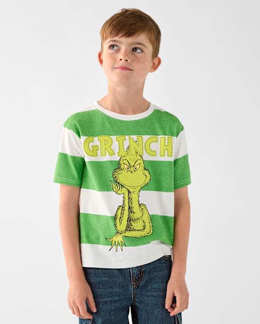 Boys Dr. Seuss The Grinch™ Striped Graphic Tee