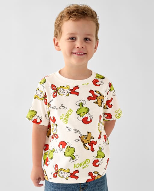 Baby And Toddler Boys Dr. Seuss The Grinch™ Print Graphic Tee