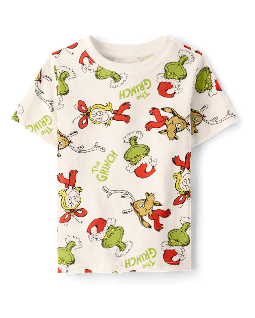 Baby And Toddler Boys Dr. Seuss The Grinch™ Print Graphic Tee