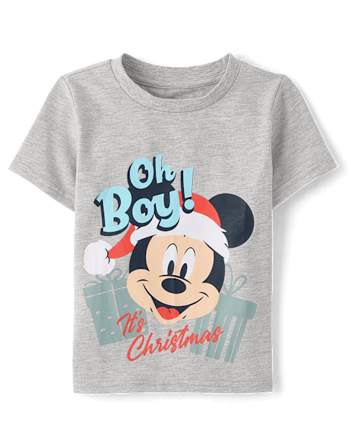 Baby And Toddler Boys Mickey Mouse™ Christmas Graphic Tee