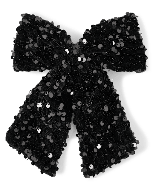 Girls Sequin Bow Hair Clip