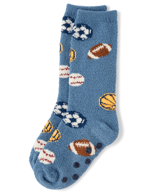 Boys Sports Cozy Socks