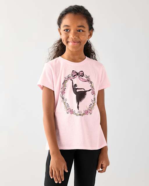 Girls Ballerina Graphic Tee