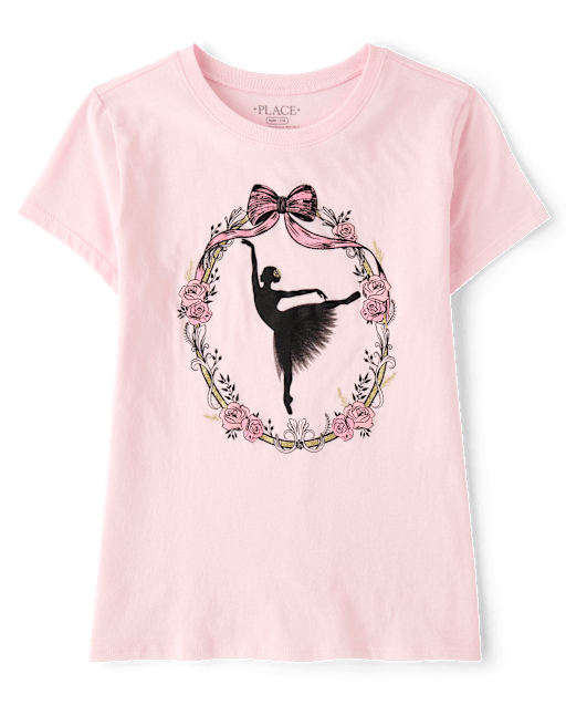 Girls Ballerina Graphic Tee