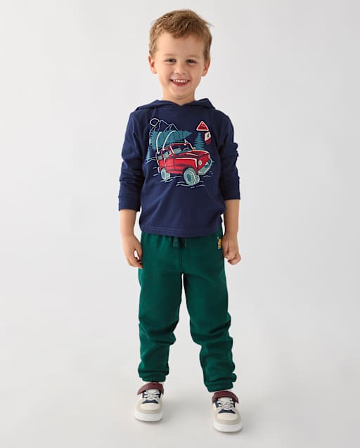 Toddler Boys Premium Fleece Jogger Pants