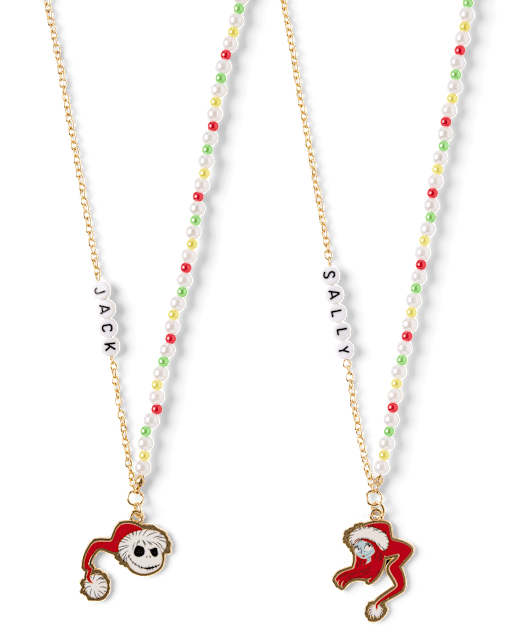 Girls Nightmare Before Christmas™ BFF Necklace 2-Pack