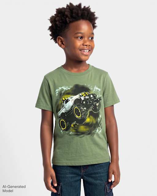 Boys Monster Truck Graphic Tee