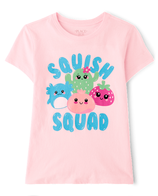 Girls Squish Squad Graphic Tee