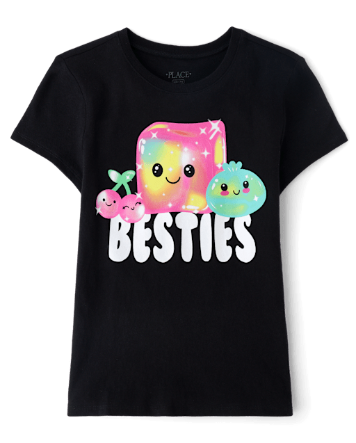 Girls Squishy Besties Graphic Tee