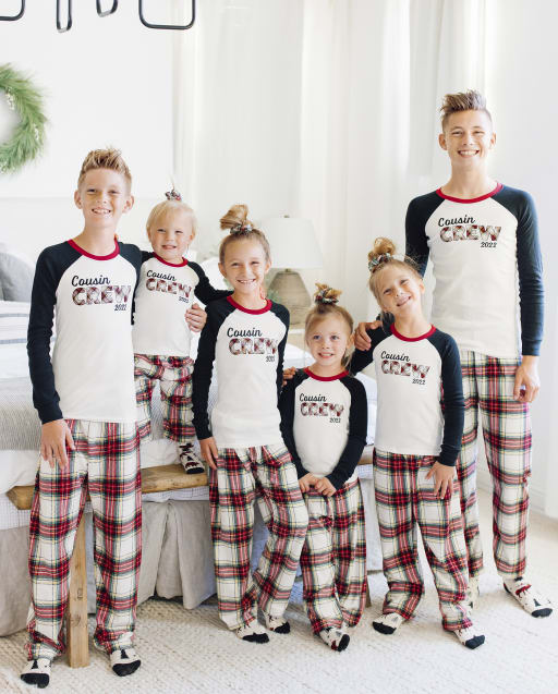 Matching Baby and Kids Pajamas - Cousin Crew 2022 Collection