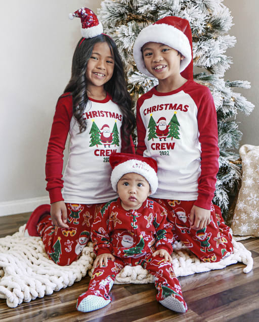 Matching Family Pajamas - Christmas Crew 2022 Collection