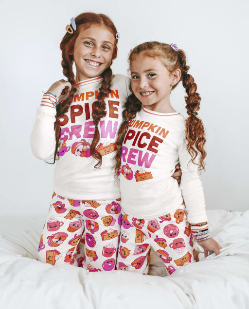 Big Sister Little Sister Matching PJ's 2 Piece Jammies Toddler Boutique Toddler Girl Floral Pajama Set Toddler Spring Clothing Kleding Meisjeskleding Pyjamas & Badjassen Pyjama Sets 