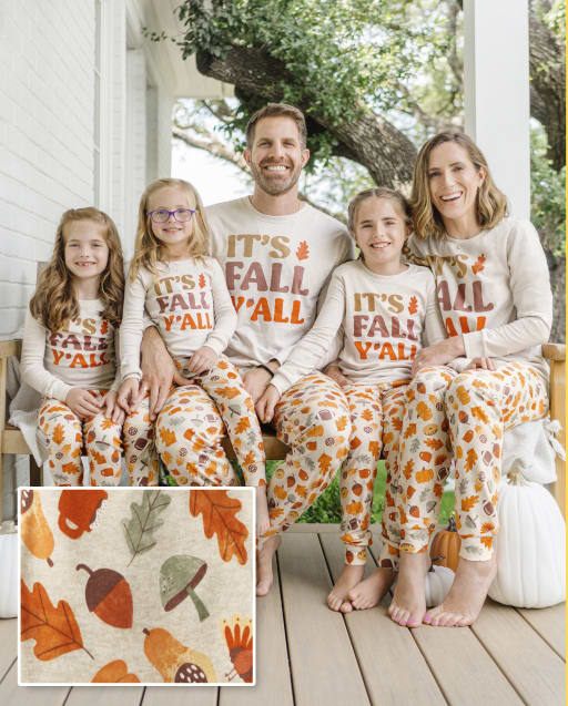 Coordinating Kids Pajamas - Cozy Fall Collection