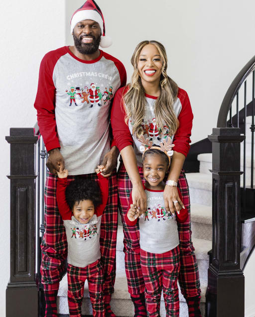 Matching Family Pajamas - Christmas Crew Fun Collection