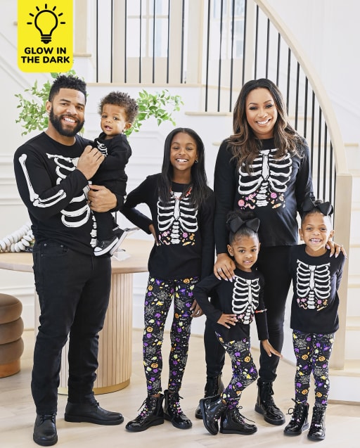 Matching Family Graphic Tees - Skeleton Squad Collection