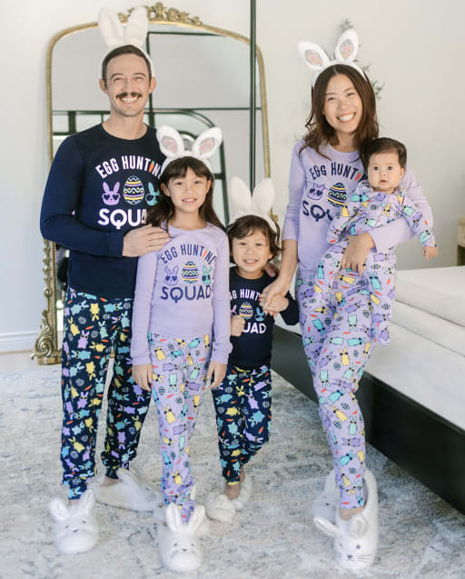 Matching Family Pajamas - Egg Hunting Squad Collection