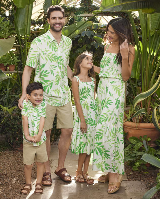 Matching Family Outfits - Palm Fronds Collection