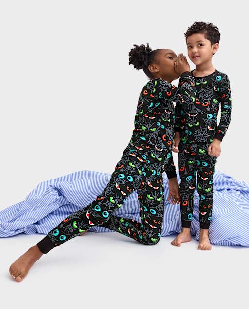 Matching Kids Pajamas - Glow Eyes Collection