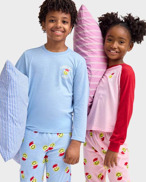 Pyjamas coordonnés pour enfants - Collection Christmas Vibes