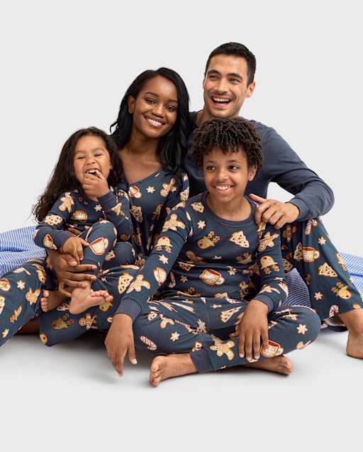 Matching Family Pajamas - Gingerbread Cookie Collection
